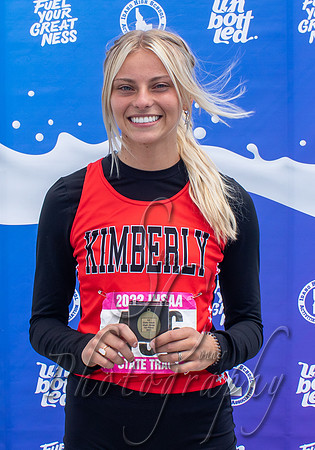 3A Girls High Jump Champion - Kloie Ward - Kimberly