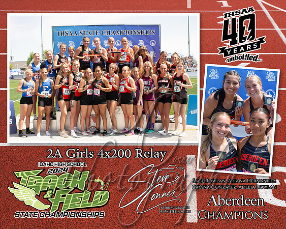 2A Girls 4x200 Relay - Aberdeen