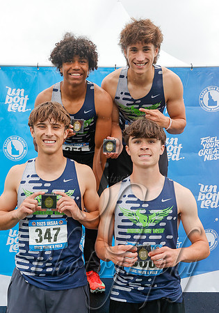 6A Boys 4x100 Relay Champions - Mountian View
