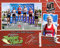 5A Girls 800 Samantha Smith