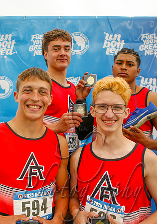 4A Boys 4x400 Relay Champions - American Falls
