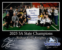 2025 5A State Champions Bishop Kelly Memory Mate
