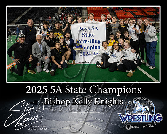 2025 5A State Champions Bishop Kelly Memory Mate