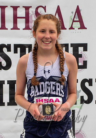 3A Girls 3200M Champion Abigail Gorton Bonners Ferry