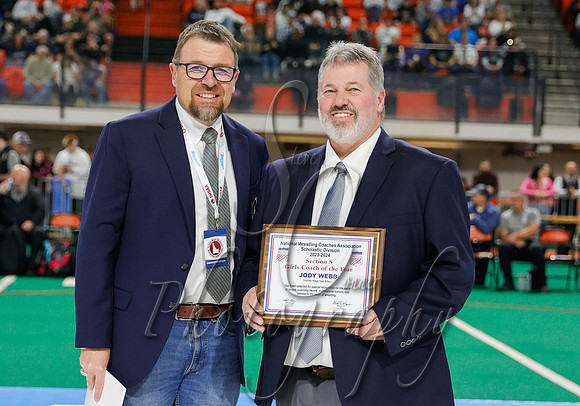 Section 8 Gilrs Coach of the Year