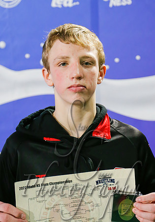 3A State Wrestling 98lb Champion - Boden Banta - South Fremont 2