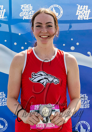 2A Girls High Jump Champion - Kendall Clark Melba