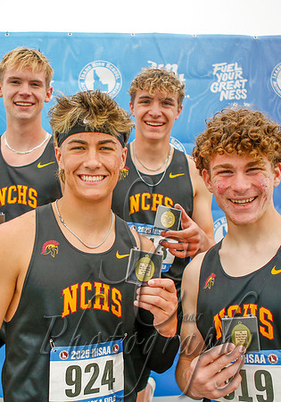3A Boys 4x100 Relay Champions - Nampa Christian