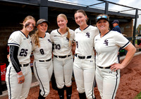 SLCC vs. CSI Game 1 Brielle Milius, Hailey Louder, Emerson Fuller, Ella Farrell, Mariah Schauwecker 041