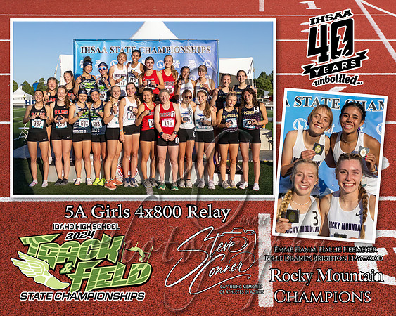 5A Girls 4x800 Relay - Rocky Mountain
