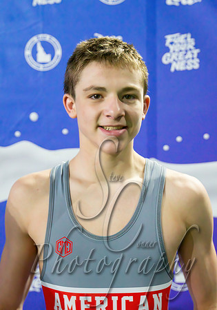 3A State Wrestling 132lb Champion - Grayson Williams - American Falls 2