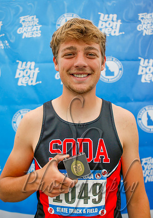 3A Boys 110 M Hurdles Champion - Degan Stoor - Soda Springs