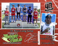5A Boys Long Jump Victor Byaundaombe