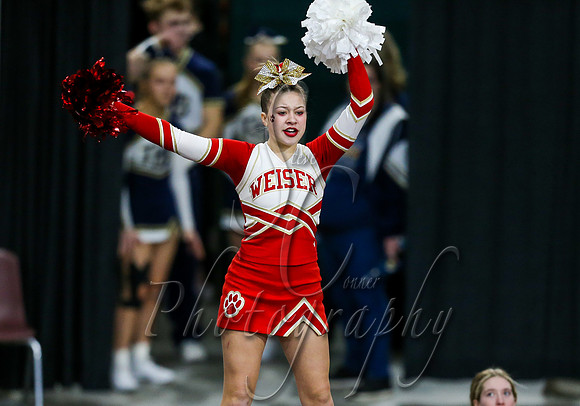 3A State Cheer Championships - Weiser 012