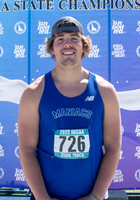2A Boys Discus Champion - Reid Thomas -  Orofino