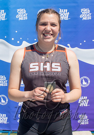 2A Girls Shot Champion - -Lizzie Nelson - Salmon