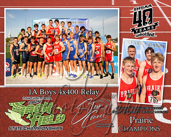 1A Boys 4x400 Relay - Prairie