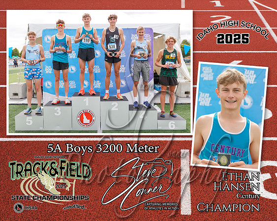 5A Boys 3200 M Champion - Ethan Hansen