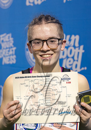 Alexxis Johnson of Lake City - 120 lb Champion