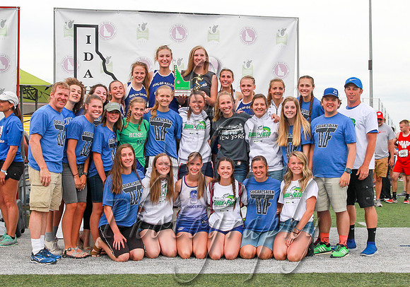 3A Girls 3rd Place Sugar-Salem 3