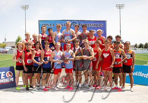 3A Boys 4x200 Relay
