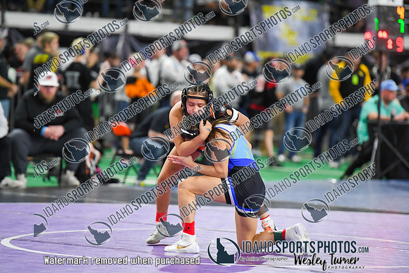 006 State Wrestling friday morning Girls 1 -14