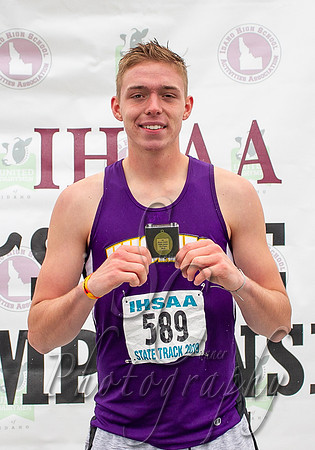 2A Boys High Jump Champion Garrett Hawkes North Fremont
