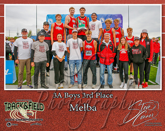 3A Boys 3rd Place - Melba