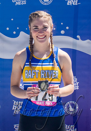 1A Girls Long Jump Champion - Libby Boden - Raft River