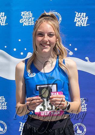 2A Girls Long Jump Champion - Addison Trent - Firth