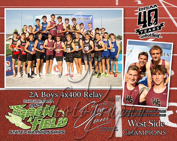 2A Boys 4x400 Relay - West Side