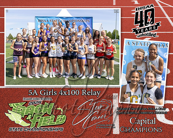 5A Girls 4x100 Relay - Capital