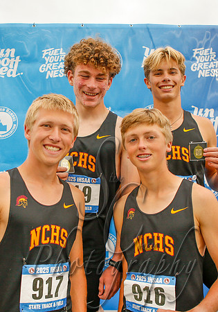 3A Boys 4x400 Relay Champions - Nampa Christian