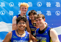 1A Boys 4x200 Relay Champions - Carey