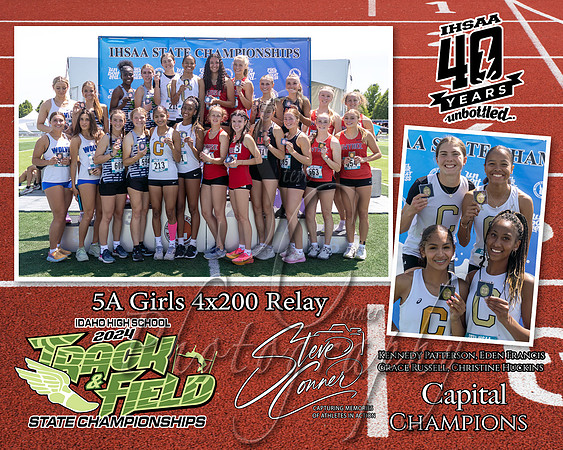 5A Girls 4x200 Relay - Capital