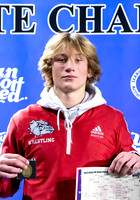 4A State Wrestling 120lb Champion - Carson Exferd - Nampa 2