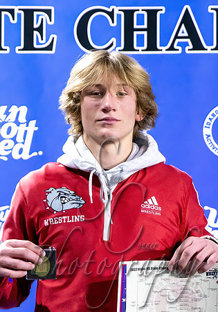 4A State Wrestling 120lb Champion - Carson Exferd - Nampa 2